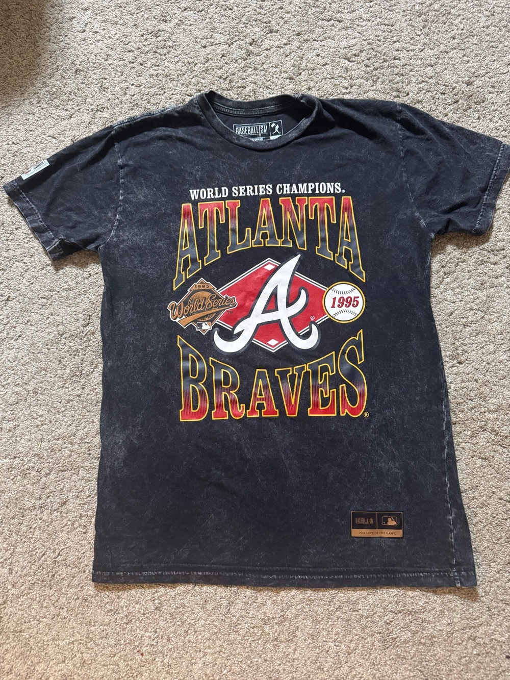 Atlanta Braves World Series 1995 Graphic Tee Baseballism